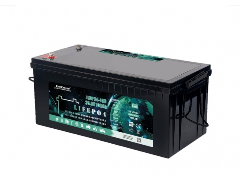 Акумуляторна батарея LiFePO4 EverExceed LDP 24-100 (25.6V100AH)